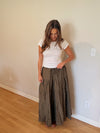 Pixie Midi Skirt (Army Green)