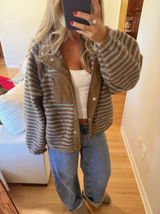 Ginger Sherpa Jacket