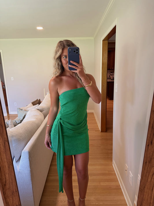 Josie Mini Dress (GREEN)