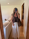 Jenny Top (BROWN) -- RESTOCK