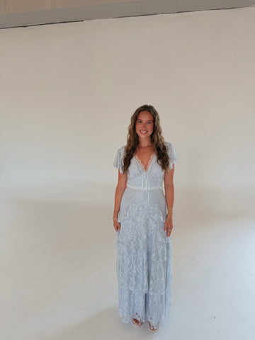 Rena Maxi Dress (BLUE)