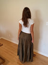 Pixie Midi Skirt (Army Green)