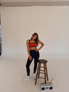 Tate Sports Bra (ORANGE/RED)
