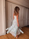Theodore Midi Dress -- Blue Floral (Restock/Preorder)