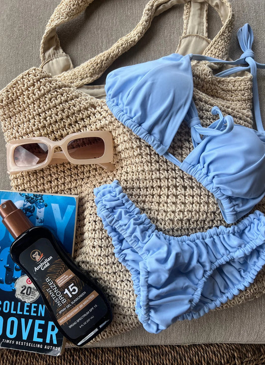 Tulip Two Piece Set (BLUE)
