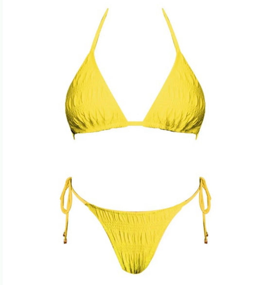 Elaine Two Piece Set (YELLOW) — RESTOCK (13)