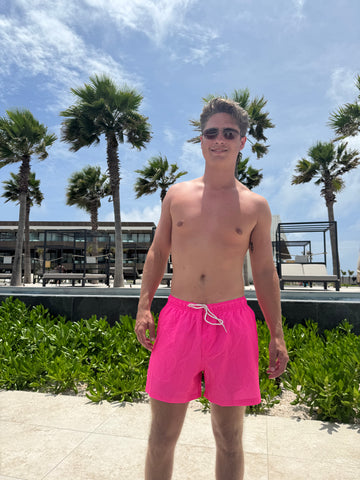 Allen Swim Trunks (PINK) — RESTOCK (2)