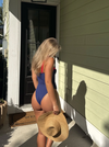 Out of Office One Piece (NAVY) —RESTOCK(30)