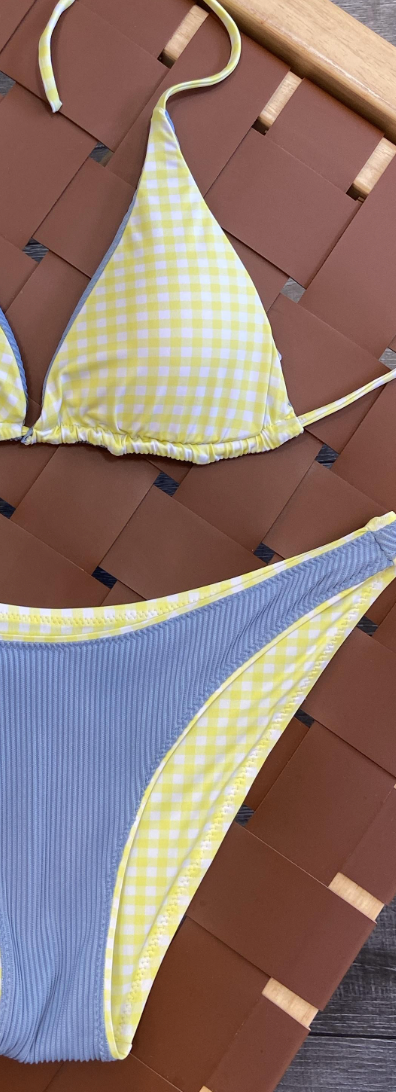 Tully Two Piece Set (YELLOW/BLUE) + REVERSIBLE -- RESTOCK (13)