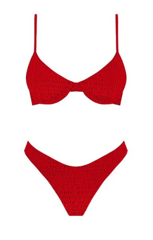 Sunday Two Piece Set (RED) — RESTOCK(18)