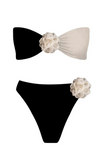 Richie Two Piece Set (BLACK/CREAM)— RESTOCK (20)