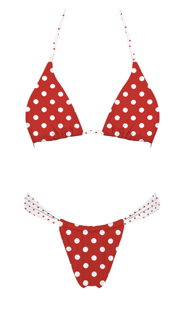 Malachi Two Piece Set (RED) -- RESTOCK(10)