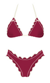 Coco Two Piece Set (BURGUNDY) -- RESTOCK(10)