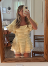Martin Mini Dress (Yellow)
