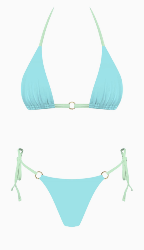Lillian Two Piece Set (BLUE/MINT) — PREORDER/RESTOCK (3)