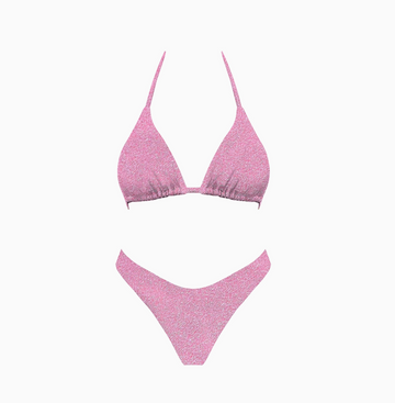 Bora Two Piece Set (PINK SHIMMER)