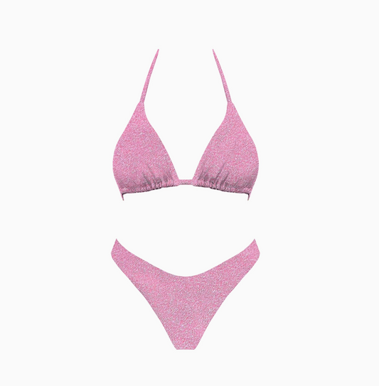 Bora Two Piece Set (PINK SHIMMER)