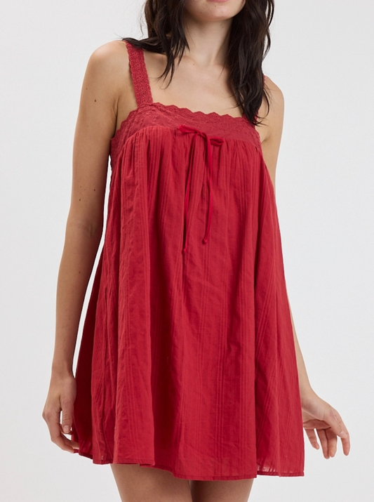Jonie Mini Dress (RED)