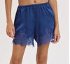 Layla Lace Shorts (NAVY)