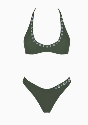 Jolene Two Piece Set (GREEN)-- PREORDER